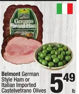 Super King Markets Belmont German Style Ham or Italian Imported Castelvetrano Olives offer