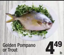 Super King Markets Golden Pompano or Trout offer