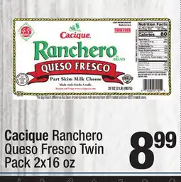 Super King Markets Cacique Ranchero Queso Fresco offer