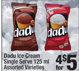 Super King Markets Dadu Ice Cream Single Serve offer