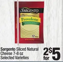 Super King Markets Sargento Sliced Natural Cheese offer