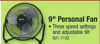 Menards 9 Personal Fan offer