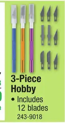 Menards 3-Piece Hobby offer
