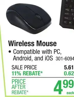 Menards Wireless Mouse offer