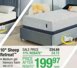 Menards 10 Sheep Retreat offer