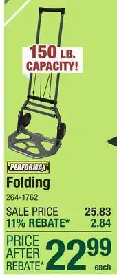 Menards Folding Hand Trucks offer