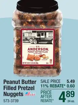 Menards Peanut Butter Filled Pretzel Nuggets offer
