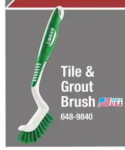 Menards Tile & Grout Brush offer