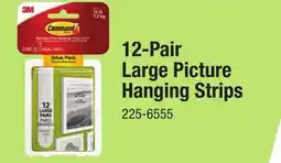 Menards 12-Pair Large Picture Hanging Strips offer