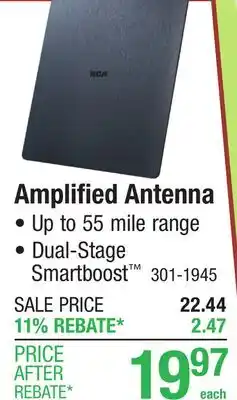Menards Amplified Antenna offer