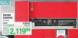 Menards Garage Cabinets offer