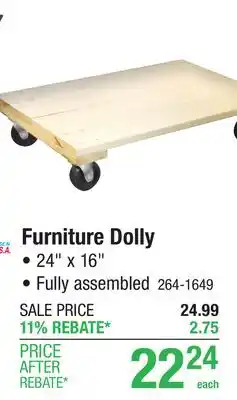 Menards Furniture Dolly offer