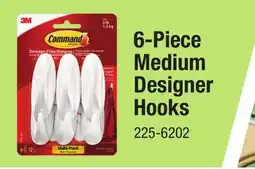 Menards 6-Piece Medium Designer Hooks offer