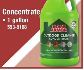 Menards Concentrate offer