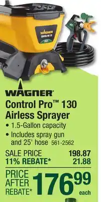 Menards Control Pro 130 Airless Sprayer offer