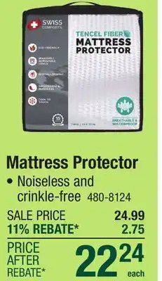 Menards Mattress Protector offer