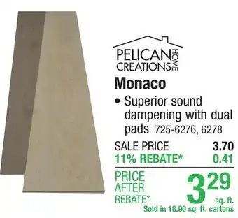 Menards Monaco offer