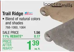 Menards Trail Ridge offer