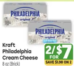 Tony’s Fresh Market Kraft Philadelphia Cream Cheese offer