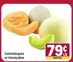 Tony’s Fresh Market Cantaloupes or Honeydew offer