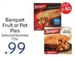 Riesbeck Banquet Fruit or Pot Pies offer