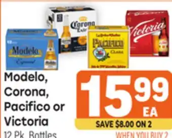 Tony’s Fresh Market Modelo, Corona, Pacifico or Victoria offer