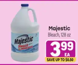 Tony’s Fresh Market Majestic Bleach offer