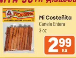 Tony’s Fresh Market Mi Costeñita Canela Entera offer
