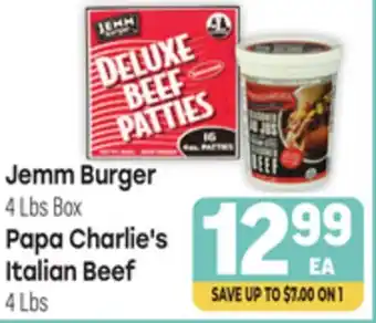 Tony’s Fresh Market Papa Charlie's Italian Beef offer