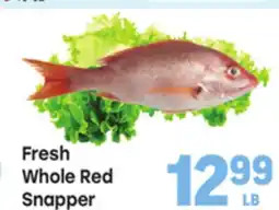 Tony’s Fresh Market Fresh Whole Red Snapper offer