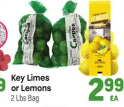 Tony’s Fresh Market Key Limes or Lemons offer