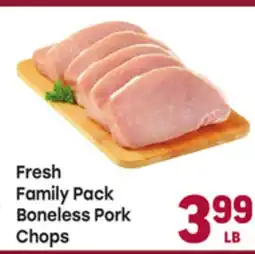 Tony’s Fresh Market Fresh Family Pack Boneless Pork Chops offer