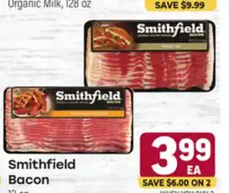 Tony’s Fresh Market Smithfield Bacon offer
