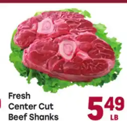 Tony’s Fresh Market Fresh Center Cut Beef Shanks offer