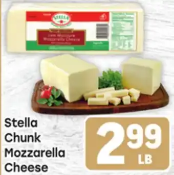 Tony’s Fresh Market Stella Chunk Mozzarella offer