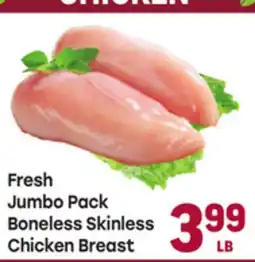 Tony’s Fresh Market Fresh Jumbo Pack Boneless Skinless Chicken Breast offer