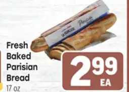 Tony’s Fresh Market Fresh Baked Parisian Bread offer