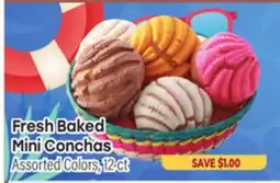 Tony’s Fresh Market Fresh Baked Mini Conchas offer
