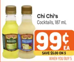 Tony’s Fresh Market Chi Chi's Cocktails offer
