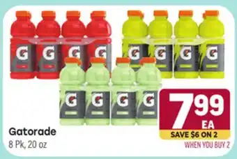 Tony’s Fresh Market Gatorade offer
