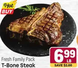 Tony’s Fresh Market Family Fresh Family Pack T-Bone Steak offer