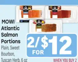 Tony’s Fresh Market MOWI Atlantic Salmon Portions offer
