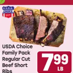 Tony’s Fresh Market USDA Choice Family Pack Regular Cut Beef Short Ribs offer