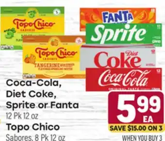 Tony’s Fresh Market Coca Cola, Diet Coke, Sprite or Fanta offer
