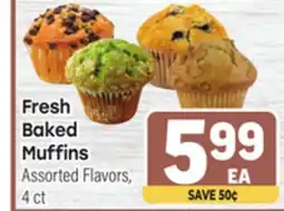 Tony’s Fresh Market Fresh Baked Muffins offer
