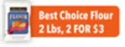 Tony’s Fresh Market Best Choice Flour offer