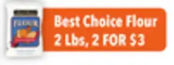 Tony’s Fresh Market Best Choice Flour offer