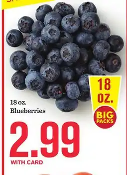 Mariano's 18 oz. Blueberries offer