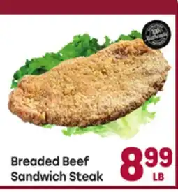 Tony’s Fresh Market Breaded Beef Sandwich Steak offer