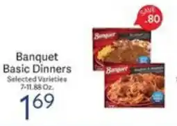 Riesbeck Banquet Basic Dinners offer